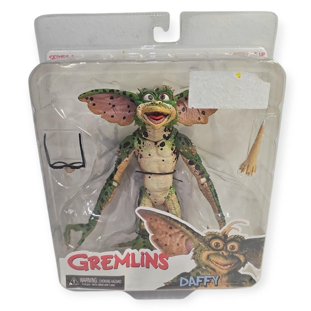 DAFFY GREMLINS 2 NECA ORIGINAL ACTION FIGURE REEL TOYS HORROR NEW